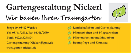 Logo Gartengestaltung Nickerl